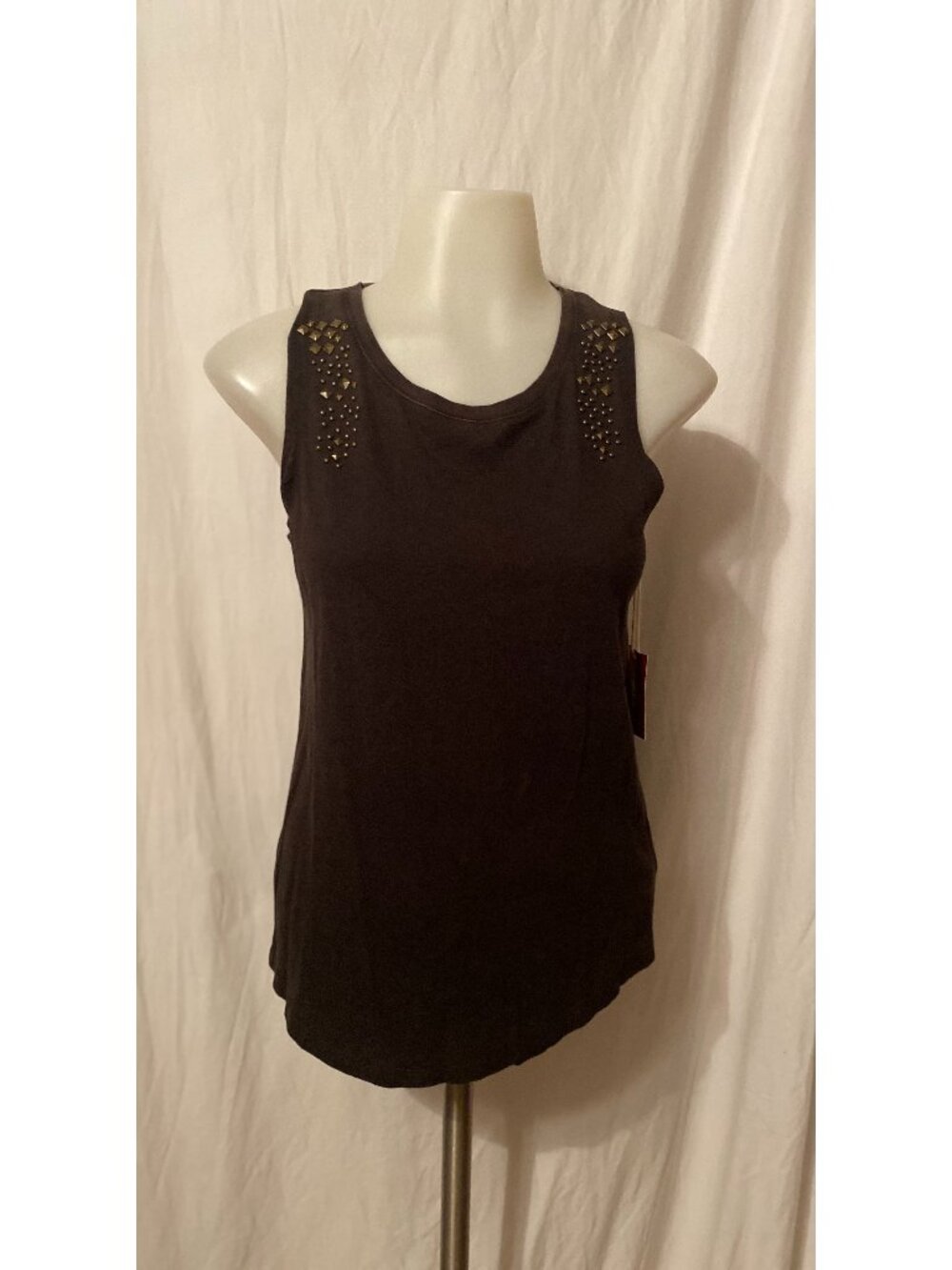 Mossimo Supply Co. NWT Black Studded Tank